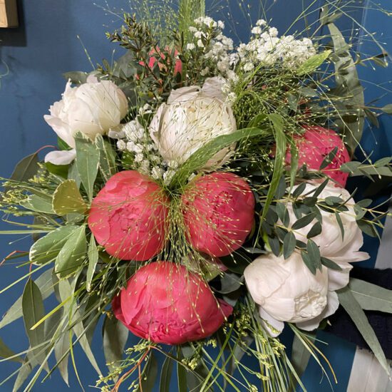 Pivoines fleuriste Ain